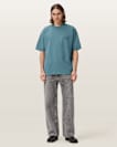 Xander Flocked Logo Oversized T-Shirt