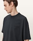Xander Flocked Logo Oversized T-Shirt