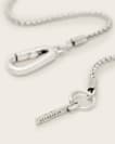 Byron Sterling Silver Heart Necklace
