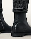 Lang Leather Zip Up Boots