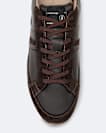Liam Leather And Suede Low-Top Trainers