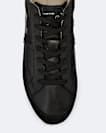 Liam Leather And Suede Low-Top Trainers