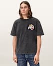 Roque Short Sleeve Oversized Crew Neck T-Shirt