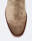Hiro Suede Zip Up Boots