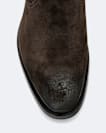 Hiro Suede Zip Up Boots