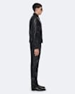 Slim leather trousers