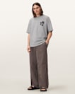 Orlando Logo Print Oversized T-Shirt