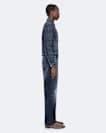 Destroy Mid Indigo Loose Straight-Leg Jeans