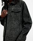 Hopper Suede Trucker Jacket