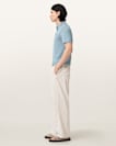 Mode Merino Short Sleeve Ramskull Polo Shirt