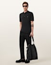 Mode Merino Short Sleeve Ramskull Polo Shirt