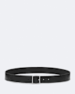 Miller Bar-Buckle Leather Belt