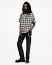 Underground Relaxed Check Logo Shirt