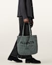 Underground Logo Printed Tote Bag