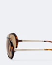 Aviator combination sunglasses