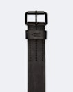 Dunston Roller-Buckle Leather Belt