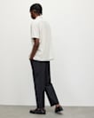 Cairo Pinstriped Straight Trousers