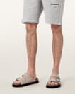 Randal Buckled Suede Sandals