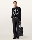 Message Oversized Wool Jumper