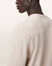 Ellis Waffle Texture Long Sleeve Crew