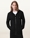 Raven Zip Up Ramskull Hoodie