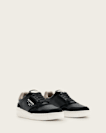 Regan Leather And Suede Low-Top Trainers