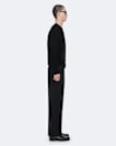 Ware Straight-Fit Double-Pleat Trousers