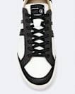 Sheer Contrast Leather Trainers