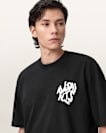 Orlando Logo Print Oversized T-Shirt