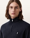 Kilburn Zip Funnel Neck Ramskull Jumper