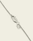 Axl Sterling Silver Large Curb Necklace