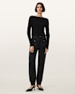 Val Cargo Linen Blend Trousers
