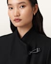 Riley Wrap Around Belted Long Line Coat