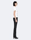 Riella Leather Bootcut Trousers