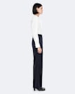 Elysia Mid-Rise Slim-Fit Tailored Trousers
