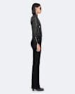 Comet Cropped Leather Jacket