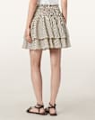 Kali Cotton Striped Mini Skirt