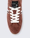 Liam Leather And Suede Low-Top Trainers