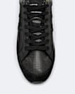 Liam Leather And Suede Low-Top Trainers