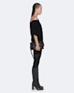 Ellie Asymmetric Cotton Knitted Dress