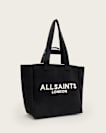 Izzy Large Logo Knitted Tote Bag