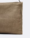 Siloh Pinked-Edge Leather Shoulder Bag