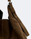 Asha Suede Shoulder Bag