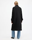 Mabel Double Breasted Long Line Coat