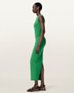 Katarina Boat Neck Slim Fit Maxi Dress