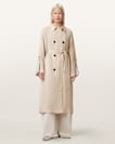 Lizie Double Breasted Trench Coat