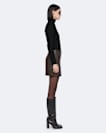 Renai Leather Mini Skirt