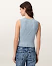 Cruz Ribbed Knitted Waistcoat