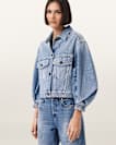Luca Cropped Denim Jacket