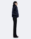 Tosca Long-Hair Shearling Coat